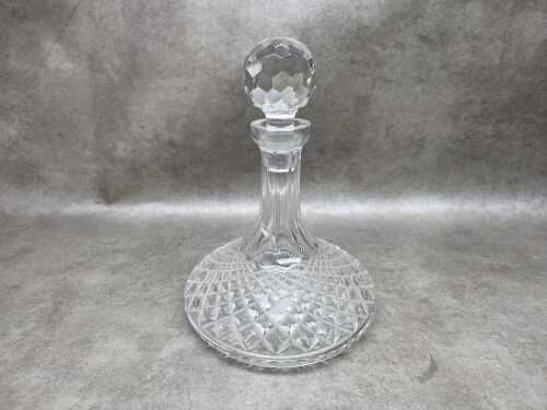 Waterford crystal ships decanter