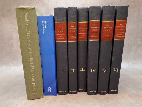 Italian architecture and art reference books
