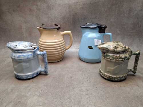 Australian ceramic electric kettles, including art deco
