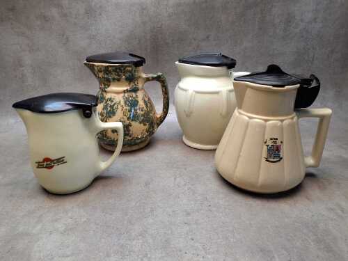Australian ceramic electric kettles, including art deco