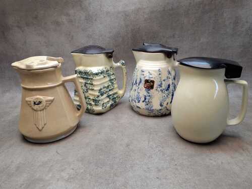 Australian ceramic electric kettles, including art deco