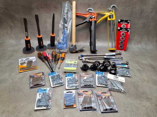 Tools and hardware. NEW STOCK