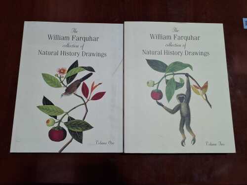 The William Farquhar Collection of Natural History Drawings, two volumes