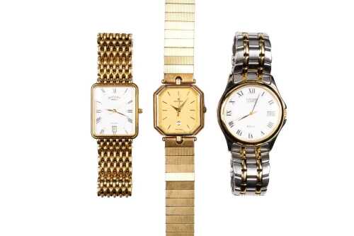 Collection of three quartz watches