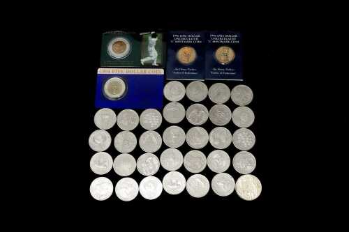 Group of Australian decimal coins