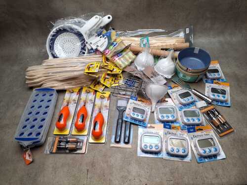 Kitchen and homeware items. NEW STOCK