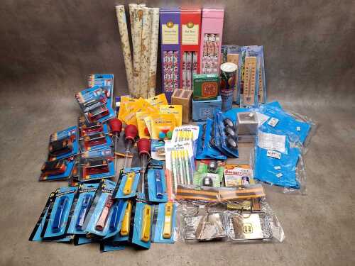 Assorted items. NEW STOCK
