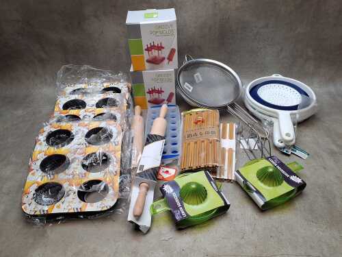 Kitchen and baking accessories. NEW STOCK