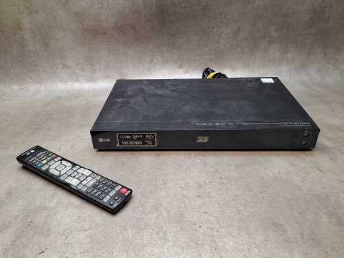 LG 3D blu-ray player and HD recorder