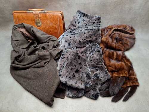 Vintage coats and accessories