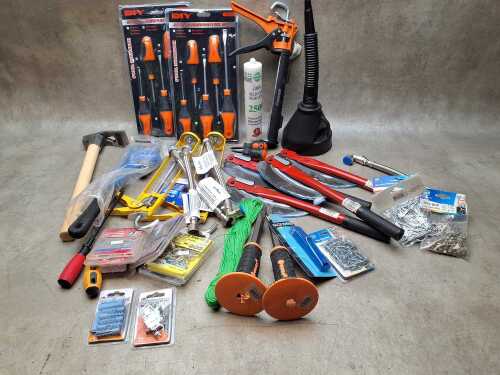 Tools and hardware. NEW STOCK