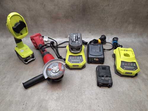 Power tools and chargers
