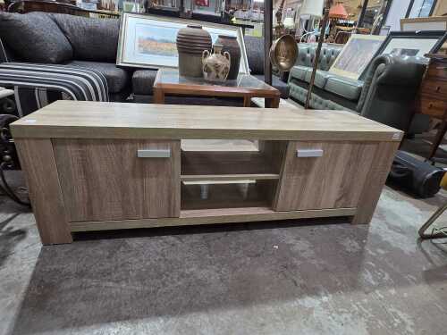 Lowline timber TV cabinet