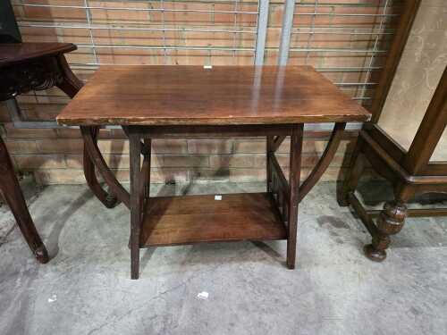 Timber side table