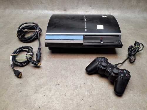 PlayStation 3 game console with controller