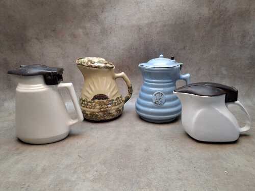 Australian ceramic electric kettles, including art deco