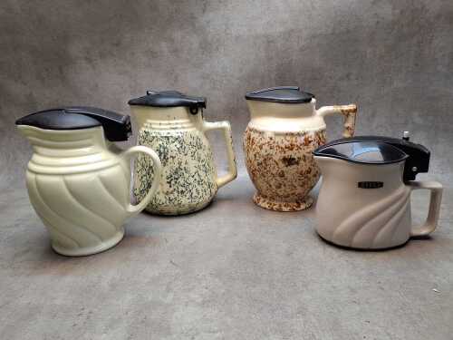 Australian ceramic electric kettles, including art deco