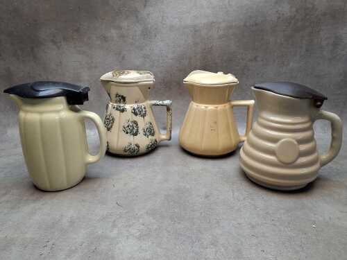 Australian ceramic electric kettles, including art deco