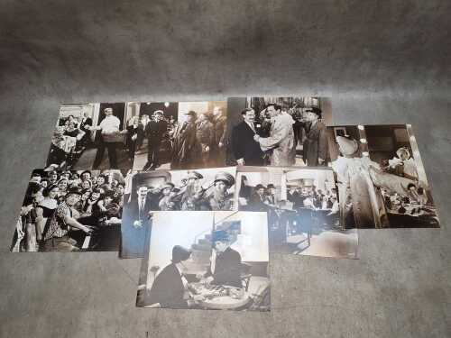 Set of eight Marx Brothers movie photo stills