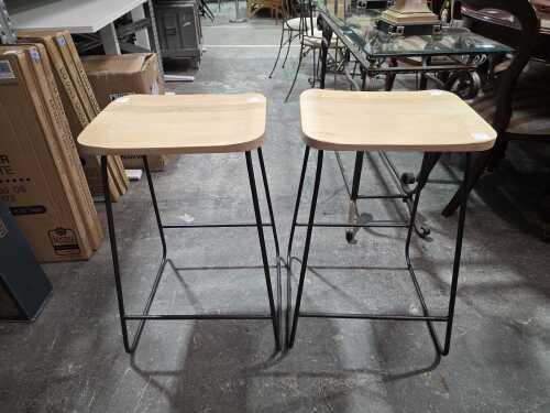 Pair of bar stools
