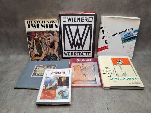 Seven art history reference books