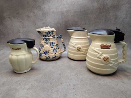 Australian ceramic electric kettles, including art deco