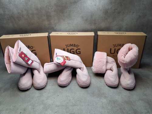Three NEW Jumbo Ugg boots Made in Australia size US 12