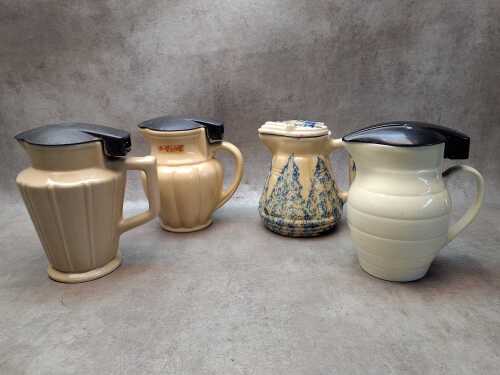 Australian ceramic electric kettles, including art deco