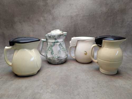 Australian ceramic electric kettles, including art deco