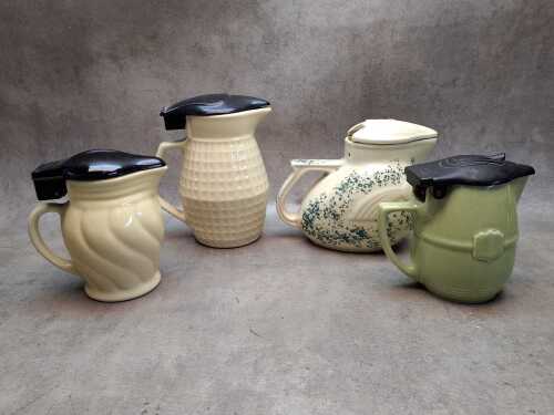 Australian ceramic electric kettles, including art deco