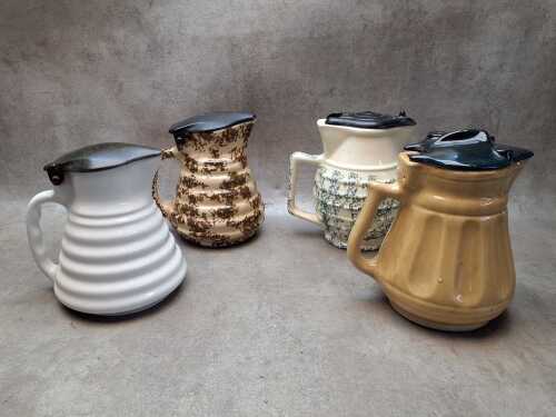 Australian ceramic electric kettles, including art deco
