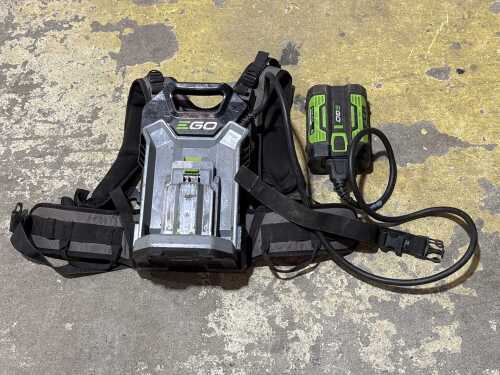 EGO 56V battery and charger