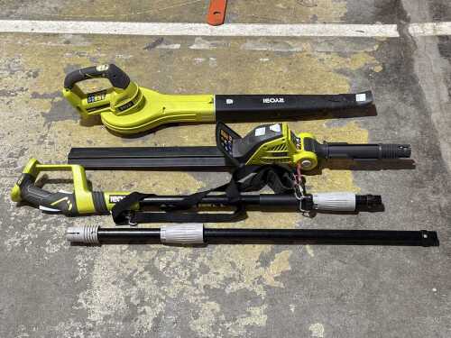 Ryobi ONE+ garden tools