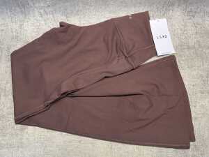 LSKD Fusion V-Contour High Rise Flared Leggings size L RRP $120