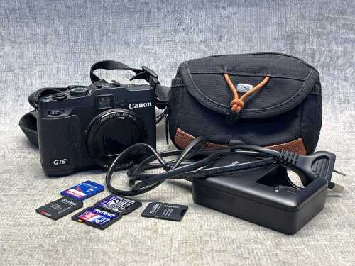 Canon G16 digital camera