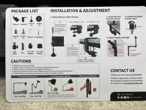 Raubay Desktop Magic Arm mount - 3