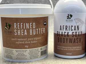 Group of Deluxe Shea Butter products - 2