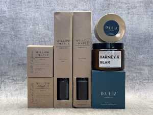 Group of candles & diffusers