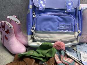 Group of Girls clothing & accessories size 2-4 - 2