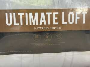Tontine Ultimate Loft mattress topper size Q - 2