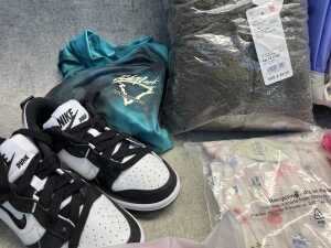 Group of Girls clothing & accessories size 9-12 - 2