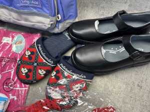Group of Girls clothing & accessories size 9-12 - 4