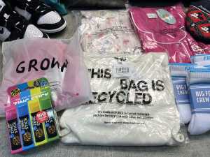 Group of Girls clothing & accessories size 9-12 - 5