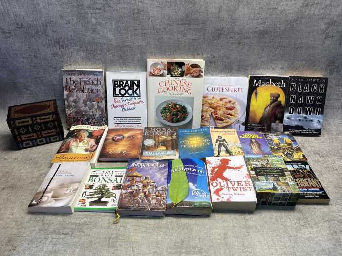 Group of books