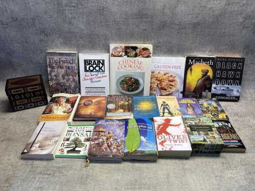 Group of books
