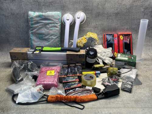Group of garage products