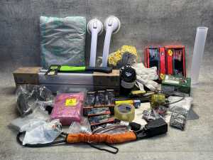 Group of garage products