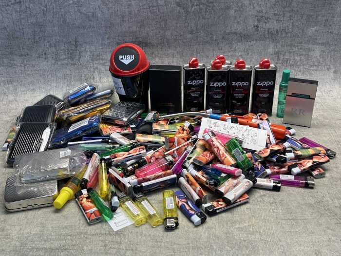 Group of lighters