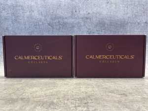 Two Calmerceuticals collagen packs, 14 sachets each