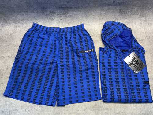 Judah Blue Horizon jacket & shorts size M